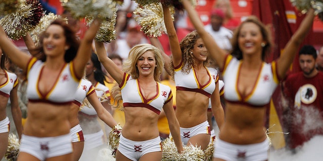 Washington cheerleaders say they were told to act as escorts for team sponsors